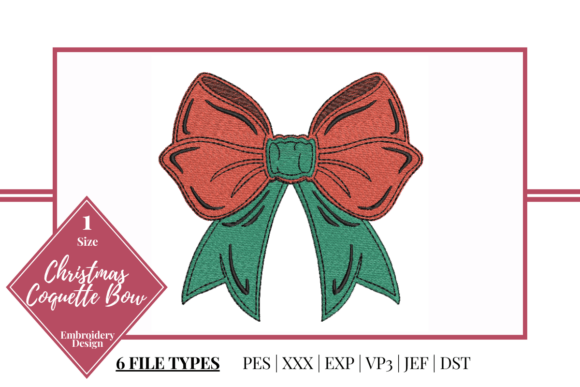 Christmas Coquette Bow