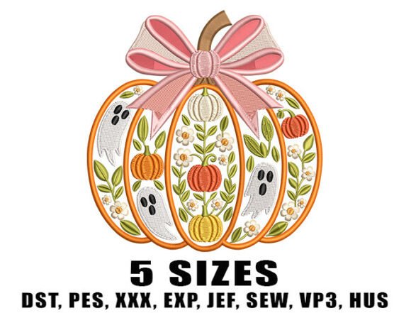 Fall Bow Pumpkin Autumn