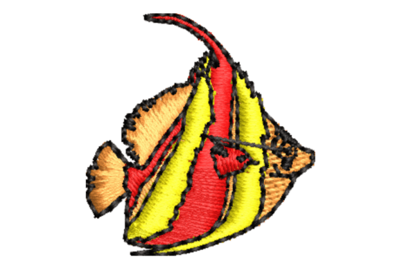 Fish Embroidery Design