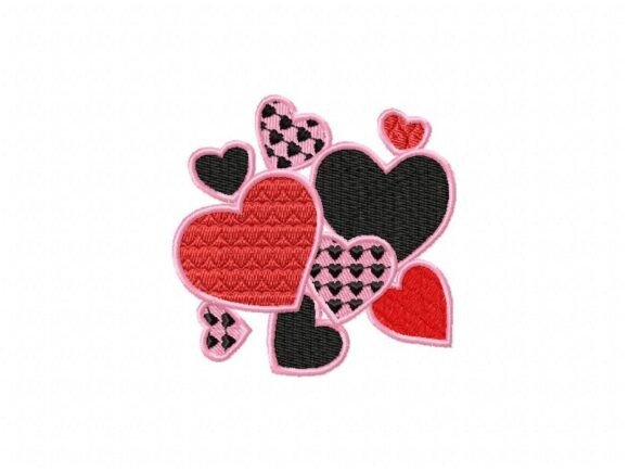 Hearts: A Craft Fair-Ready Embroidery Design