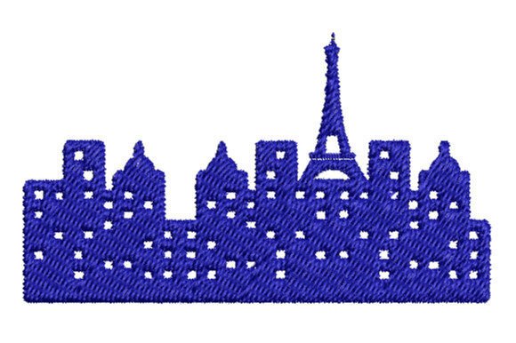 Paris: A Whimsical Embroidery Design That Delivers Charm—Not Clutter