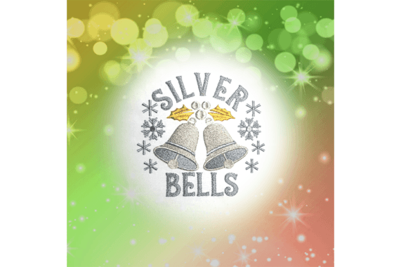 Silverbells Embroidery Design