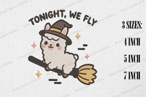 Tonight We Fly Cute Llama