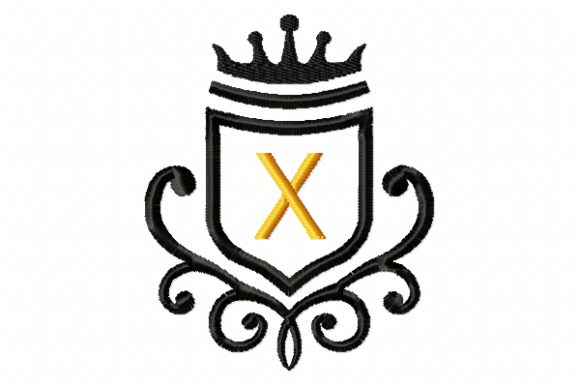 Vintage Royal Letter X